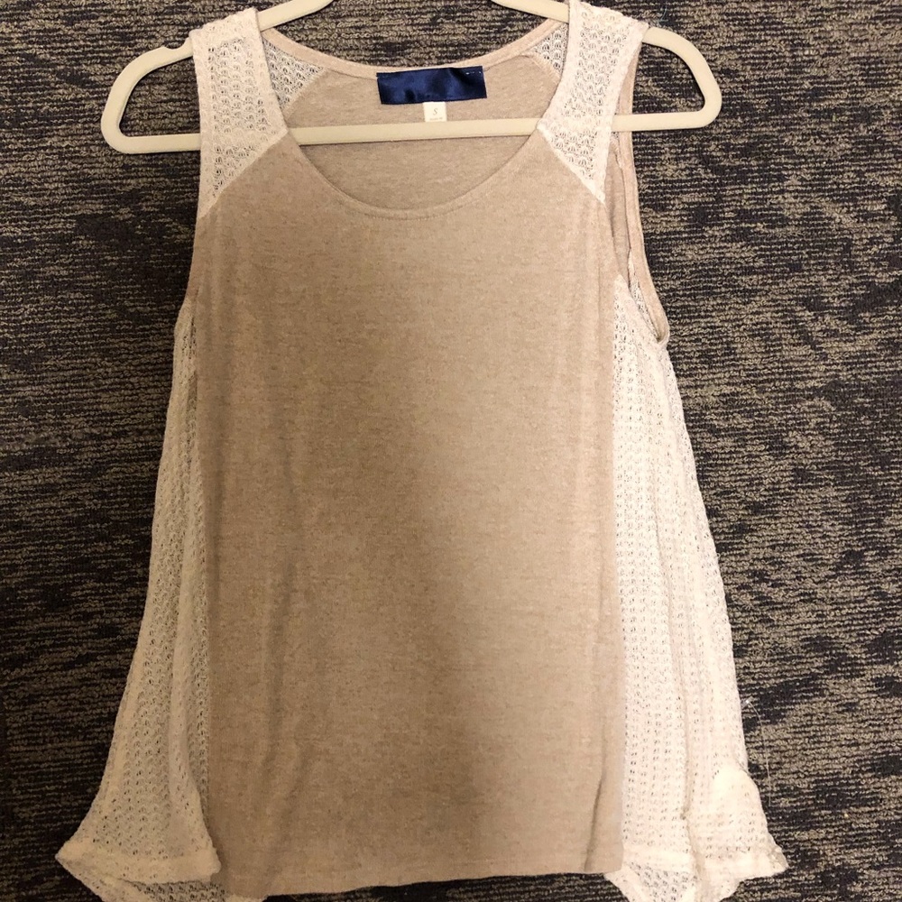 Tank Top with sheer sides